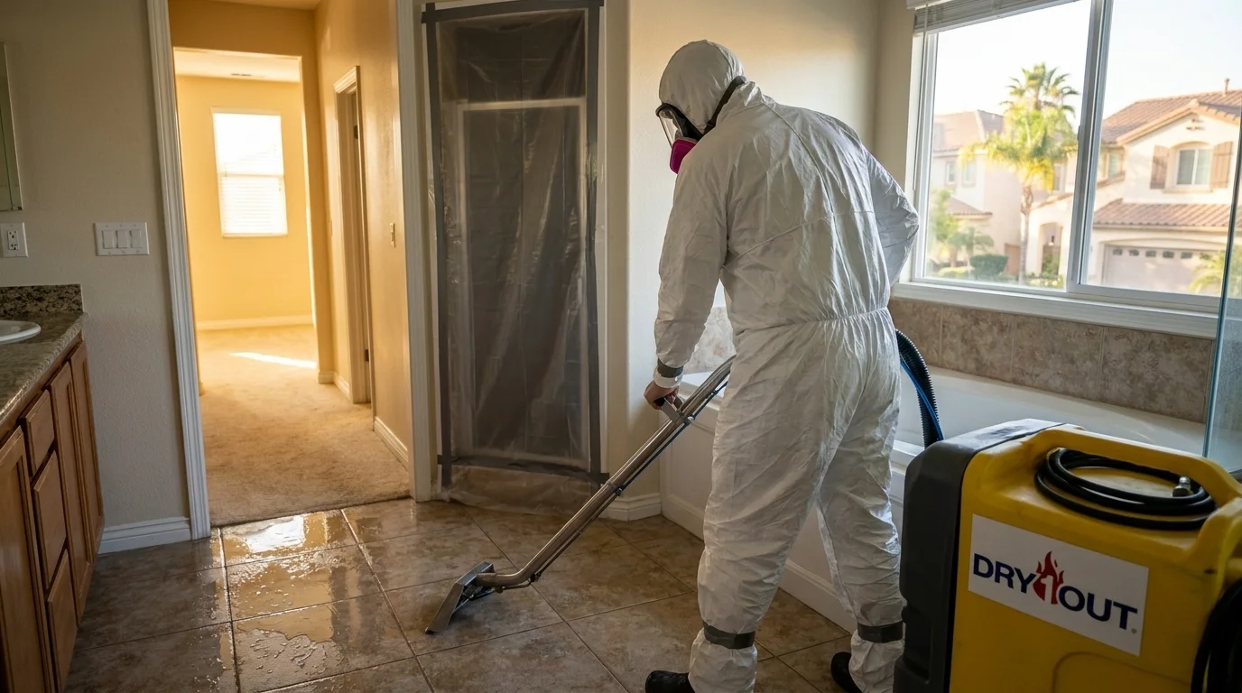 24/7 Emergency Sewage Cleanup and Sanitization in Vista